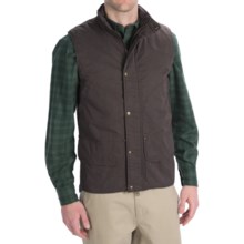 Woolrich Blacktail Vest - Waxed Twill (For Men) in Bark - Closeouts