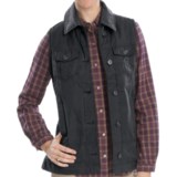 Woolrich Blacktail Vest - Waxed Twill, Insulated (For Women)