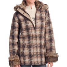 Woolrich Bluff Park Jacket - Wool (For Women) in Brown - Closeouts