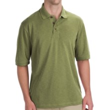 Woolrich Boundary Polo Shirt - UPF 30+, Short Sleeve (For Men) in Kelp - Closeouts