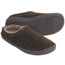 Woolrich Bourbon Clog Slippers - Suede (For Men) in Chocolate - Closeouts