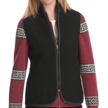 Woolrich Bristol Wool Vest (For Women) in Black - Closeouts