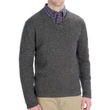 Woolrich Brookford Sweater - Lambswool (For Men) in Charcoal Heather - Closeouts
