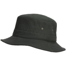 Woolrich Bucket Hat - Cotton Oilcloth (For Men) in Moss - Closeouts