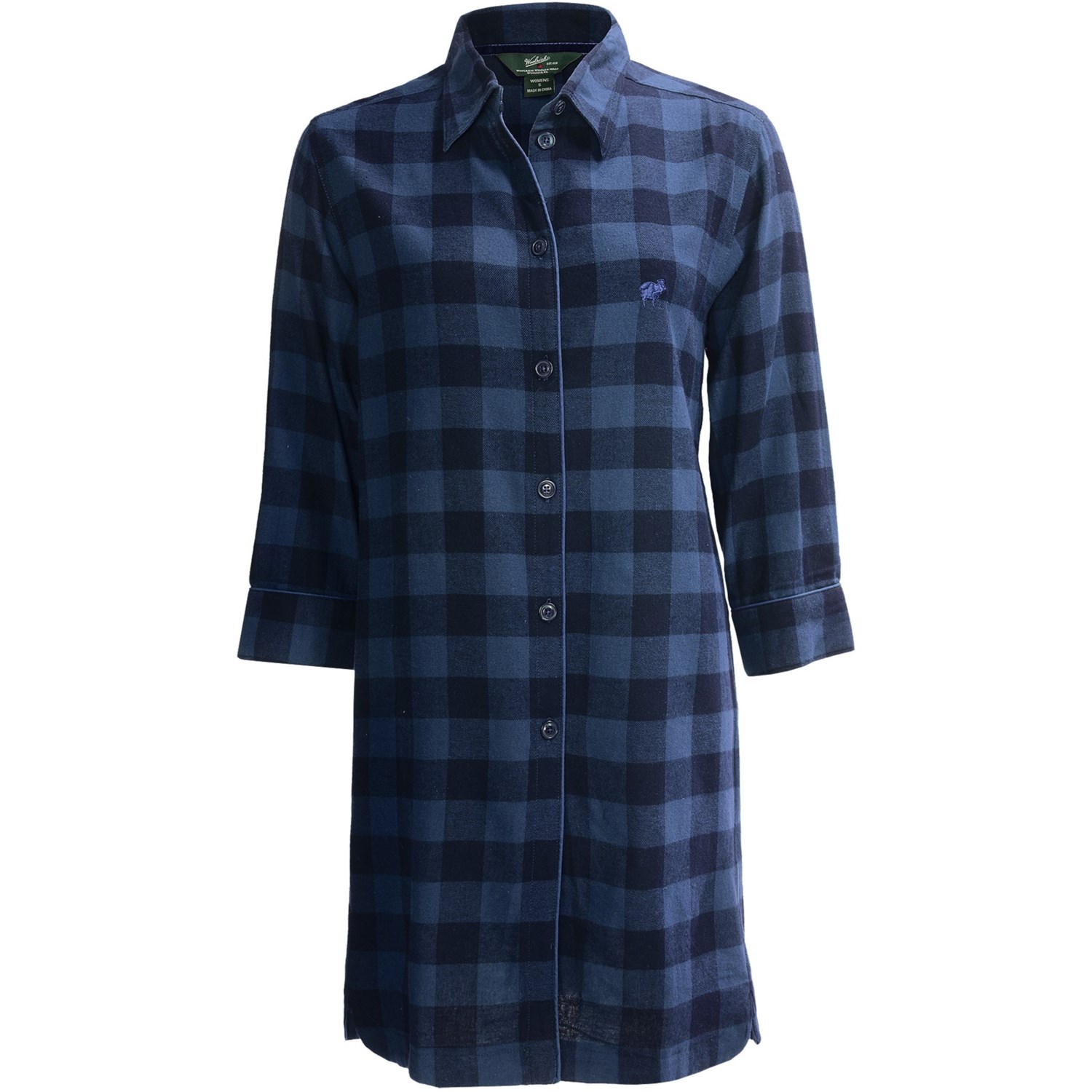 buffalo plaid nightshirt