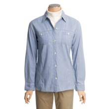 Woolrich Chambray Shirt - Long Sleeve (For Women) in Light Chambray - Closeouts