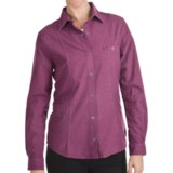 Woolrich Chamois Flannel Shirt - Snap Front, Long Sleeve (For Women)