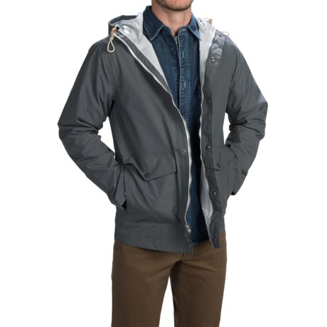 Woolrich Classic Rain Jacket Waterproof Hooded For Men