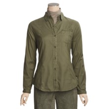 Woolrich Clover Point Shirt - Long Sleeve (For Women) in Light Olive - Closeouts