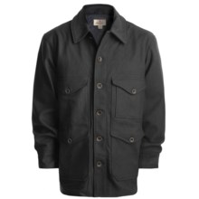 Woolrich Cruiser Coat - Wool (For Men) in Black - Closeouts