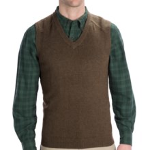Woolrich Departure Sweater Vest (For Men) in Dark Loden Heather - Closeouts