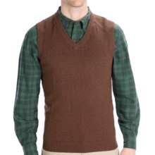 Woolrich Departure Sweater Vest (For Men) in Wood Heather - Closeouts
