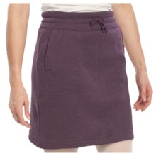 Woolrich Doe Sweater Fleece Skirt (For Women) in Blackberry Heather - Closeouts