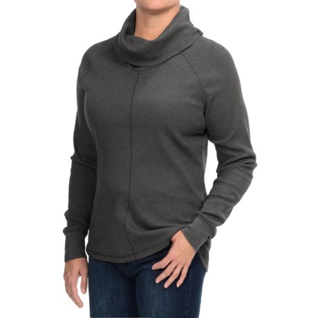 Woolrich Fairmount Cowl Neck Shirt Long Sleeve For Women