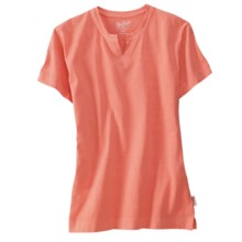 Woolrich First Forks T-Shirt - Cotton Jersey, Short Sleeve (For Women) in Calypso - Closeouts