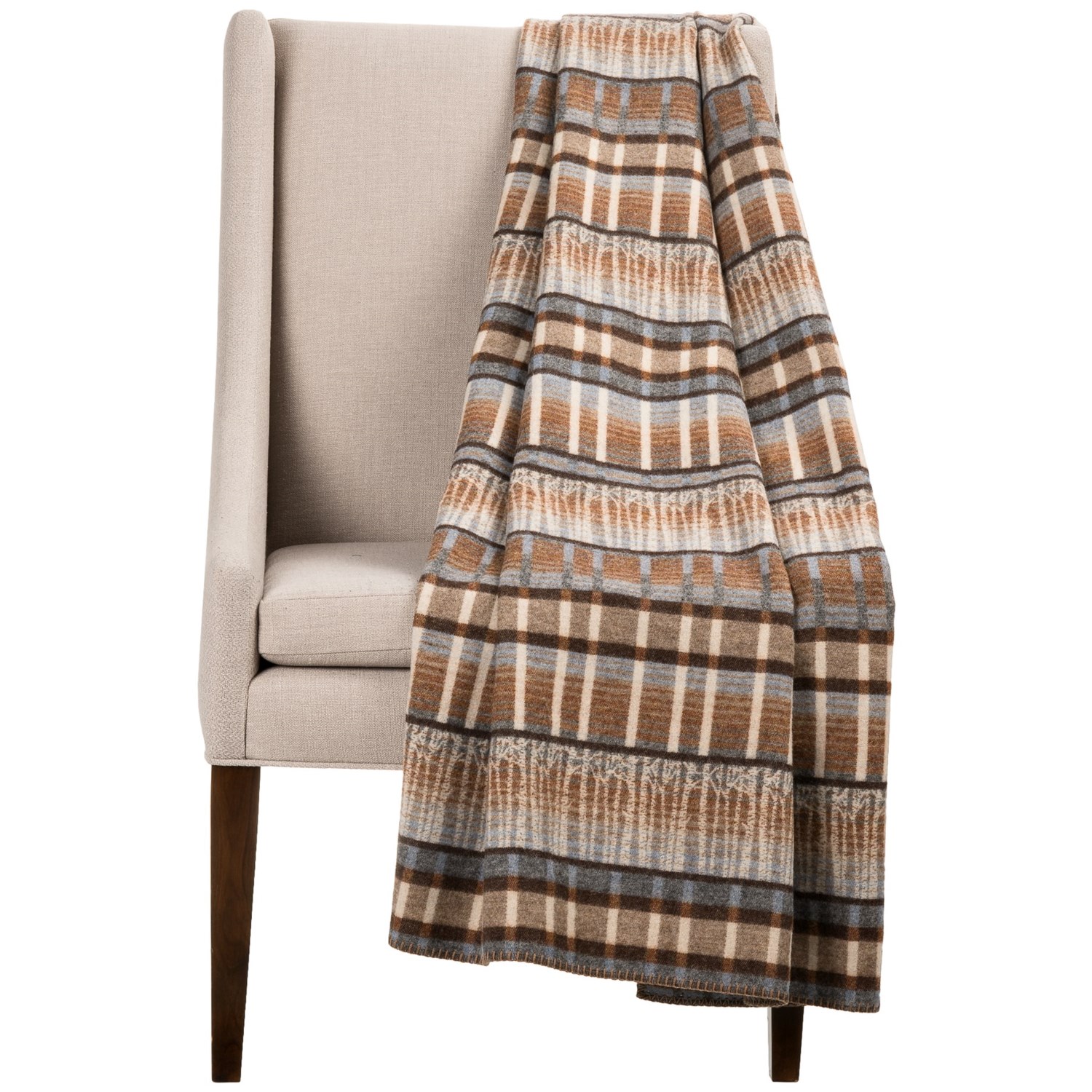 Woolrich Forest Ridge Wool Throw Blanket 50x70”