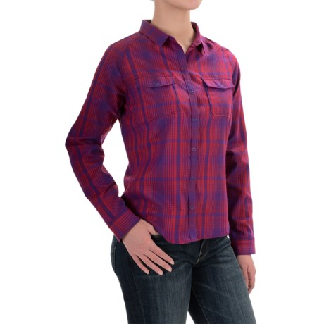 Woolrich Getaway Shirt Snap Front, Long Sleeve (For Women)