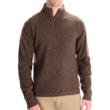 Woolrich Granite Springs Sweater - Zip Neck, Lambswool (For Men) in Wood Heather - Closeouts