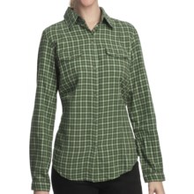 Woolrich Heirloom Cotton Lightweight Flannel Shirt - Long Sleeve (For Women) in Oak Leaf - Closeouts