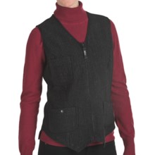 Woolrich Heirloom Washed Wool Vest (For Women) in Black - Closeouts