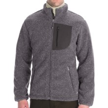 Woolrich High Point Jacket - Berber Fleece (For Men) in Grey Heather - Closeouts