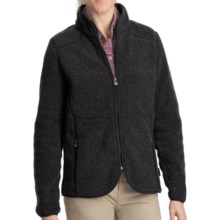 Woolrich High Point Sherpa Jacket - Full Zip (For Women) in Onyx Heather - Closeouts