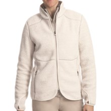 Woolrich High Point Sherpa Jacket - Full Zip (For Women) in Stone Heather - Closeouts