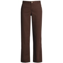 Woolrich Holly Hills Twill Jeans (For Women) in Dark Chocolate - Closeouts