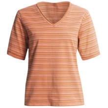 Woolrich Hollyhock T-Shirt - Short Sleeve (For Women) in Soft Ruby - Closeouts