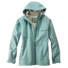 Woolrich Kenzie Solid Rain Jacket - Waterproof, UPF 40 (For Women) in Dark Breeze - Closeouts