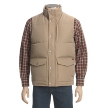 Woolrich Langhorne Down Vest - 550 Fill Power (For Men) in Khaki - Closeouts