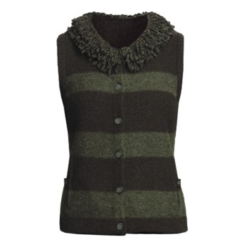 Woolrich Levona Stripe Vest - Lambswool (For Women)