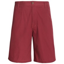 Woolrich Light House Shorts - Cotton Poplin (For Men) in Ruby - Closeouts