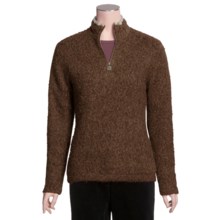 Woolrich Lindell Sweater - Zip Neck (For Women) in Bridle - Closeouts