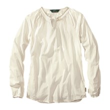 Woolrich Linwood Cotton Dobby Shirt - Long Sleeve (For Women) in Ecru - Closeouts