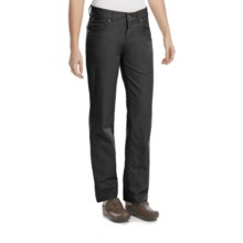 Woolrich Milestone Pants - Peached Cotton, Flannel-Lined (For Women) in Black - Closeouts