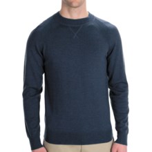 Woolrich Moccasin Run Sweater - Merino Wool, Crew Neck (For Men) in Deep Indigo - Closeouts