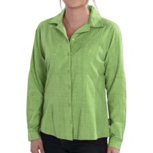 Woolrich New Little Oaks Shirt - Long Sleeve (For Women) in Herb - Closeouts