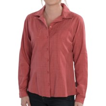 Woolrich New Little Oaks Shirt - Long Sleeve (For Women) in Soft Ruby - Closeouts