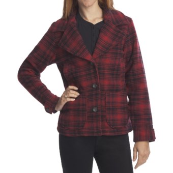 Woolrich Norwood Jacket - Wool (For Women) in Ruby