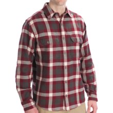 Woolrich Oxbow Bend Shirt - Cotton, Long Sleeve (For Men) in Slate - Closeouts