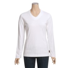 Woolrich Palmer Shirt - Cotton Pointelle, Long Sleeve (For Women) in White - Closeouts
