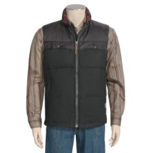 Woolrich Passage Down Vest - 550 Fill Power, Wool (For Men) in Charcoal Heather - Closeouts
