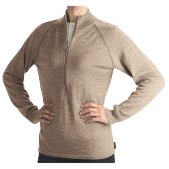 Woolrich Payson Shirt - Merino Wool, Long Sleeve (For Women) in Khaki Heather