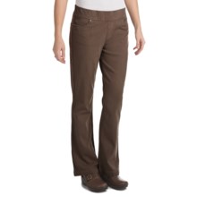 Woolrich Pine Island Pants - Stretch Twill Knit (For Women) in Dark Roast - Closeouts
