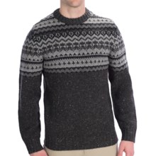 Woolrich Pine Ridge Crew Neck Sweater - Wool, Long Sleeve (For Men) in Onyx - Closeouts