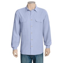 Woolrich Pleasant Spring Shirt - UPF 30+, Long Roll-Up Sleeve (For Men) in Light Heather - Closeouts