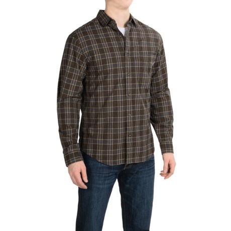 Woolrich Rock Pass Plaid Shirt Long Sleeve For Men
