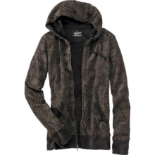 Woolrich Rohana Hoodie Sweatshirt - Full Zip (For Women) in Black - Closeouts