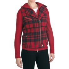 Woolrich Ryder Plaid Vest - Wool Blend (For Women) in Heirloom Red - Closeouts